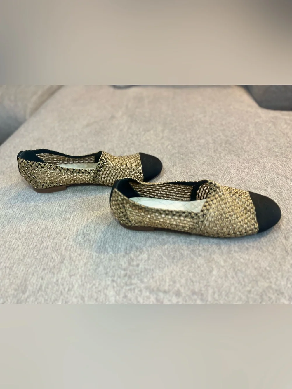 CHANEL authentic metallic